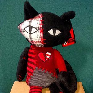 Emily The Strange Sabbath Rag Doll Kitty